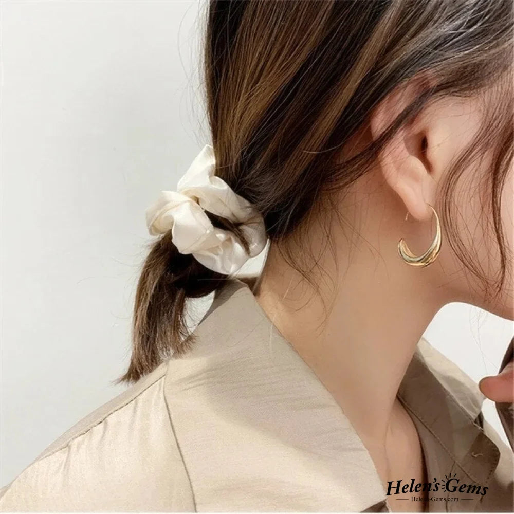 Luxury Gold And Silver Earrings