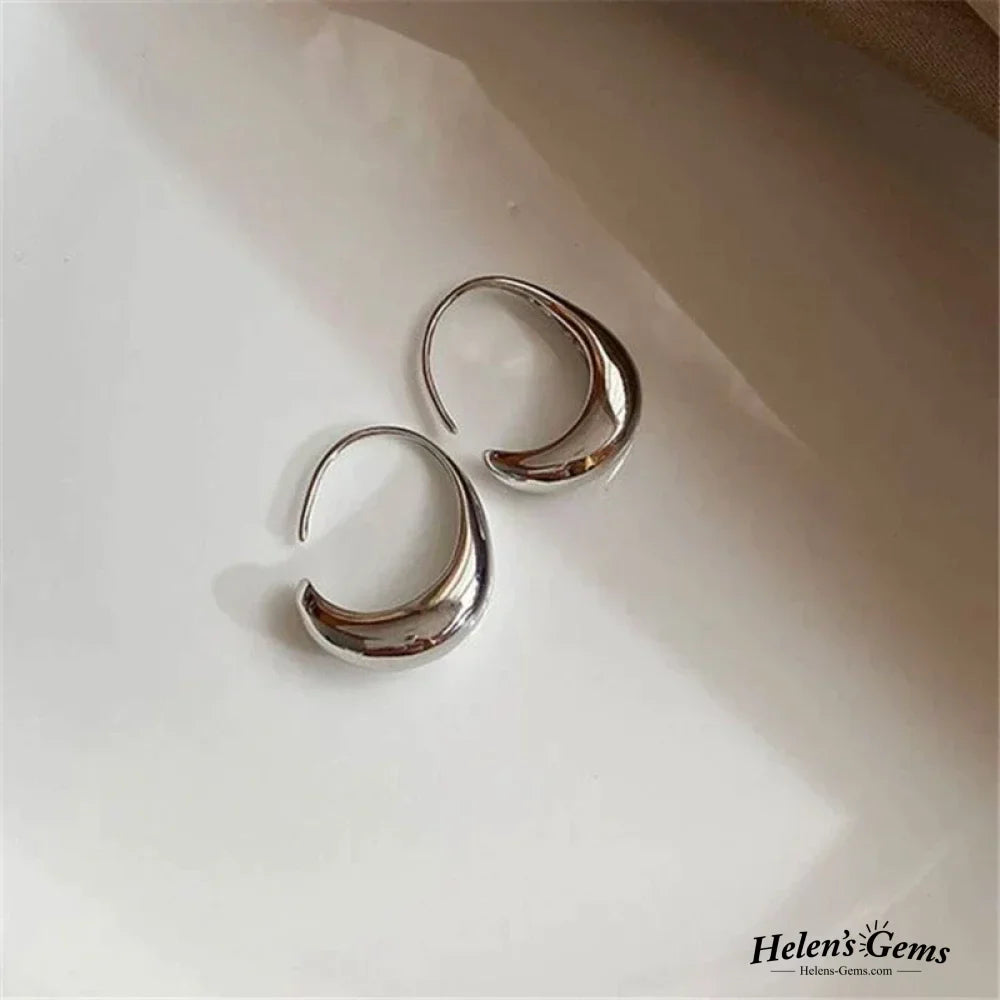Luxury Gold And Silver Earrings