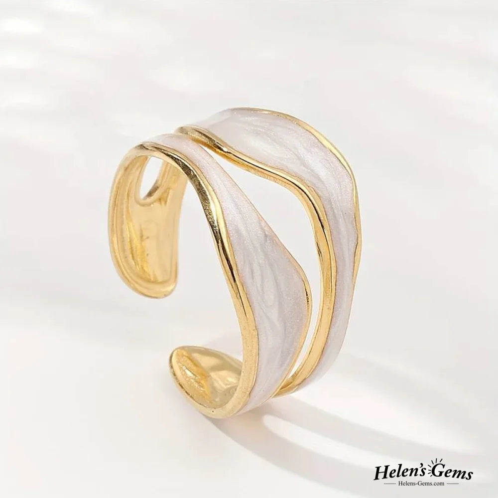 Vintage White Gold Ring